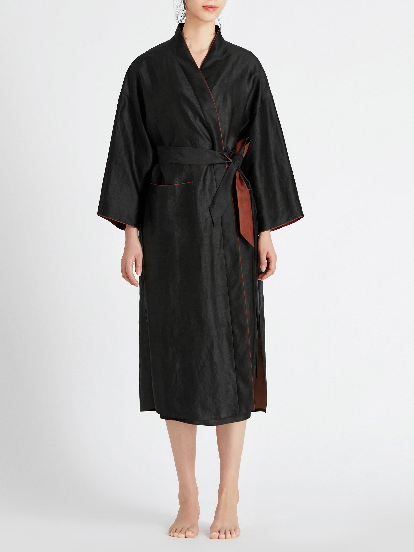 TANGY Silk robe