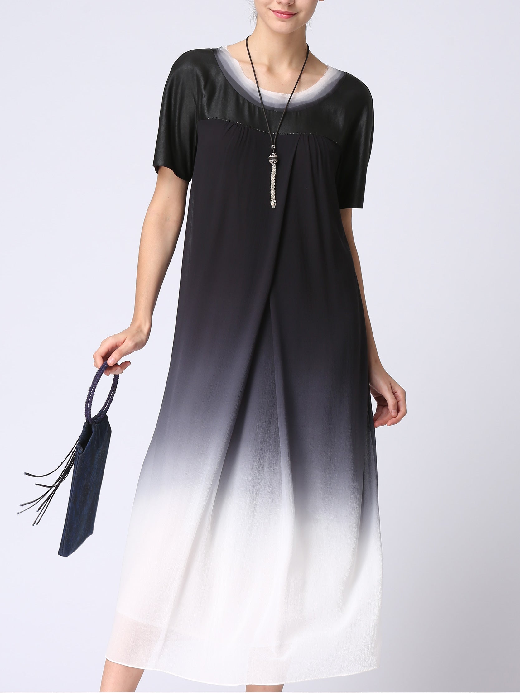 Cascade dress